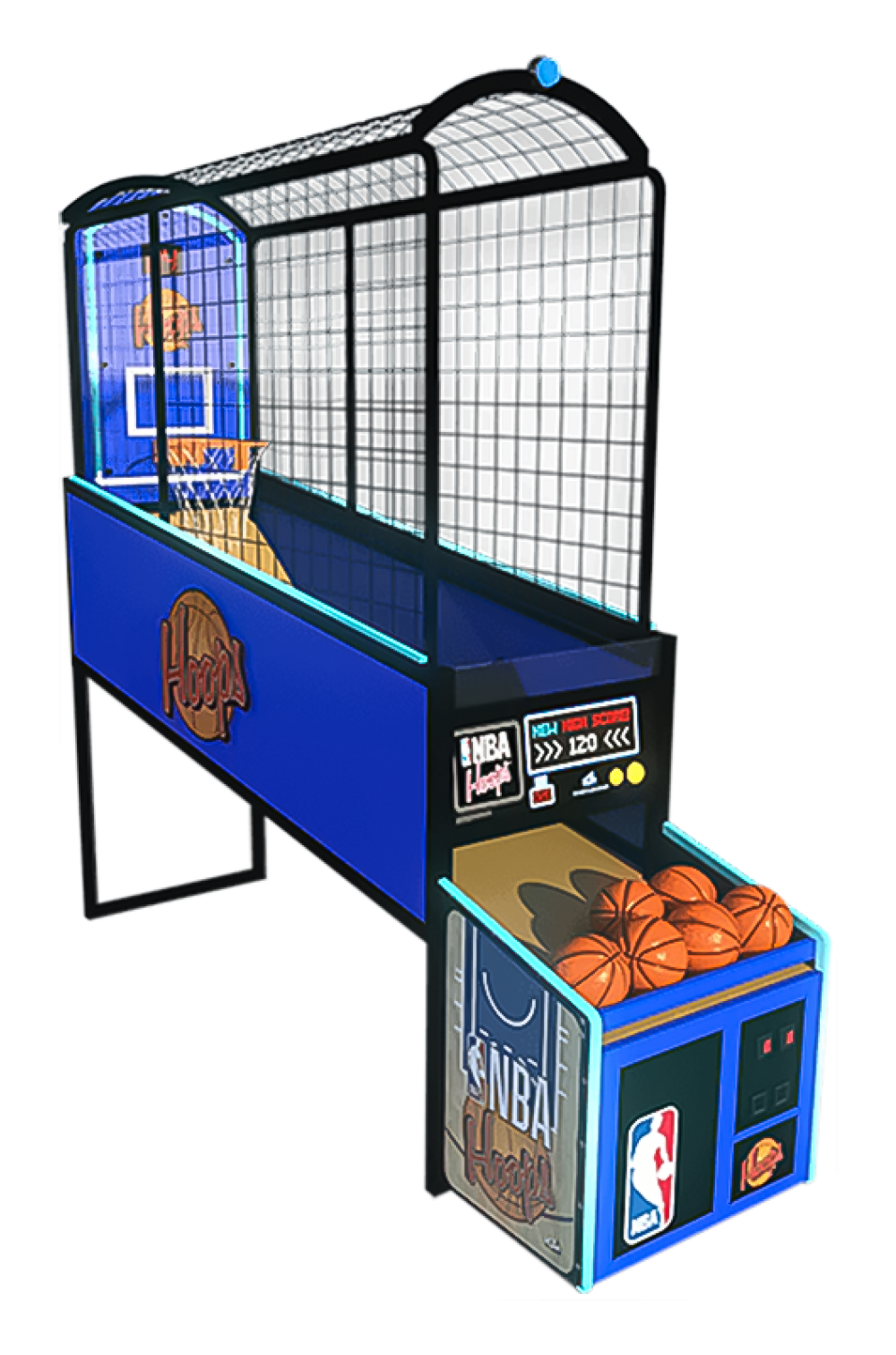 Sega NBA Hoops commercial basketball arcade machine